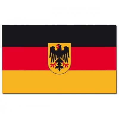 Landen thema vlag Duitsland 90 x 150 cm Vlag Duitsland - 90 x 150 cm - Duitse Vlaggen - Deutschland