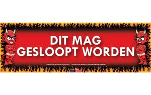 Sticky Devil Dit mag gesloopt worden   -