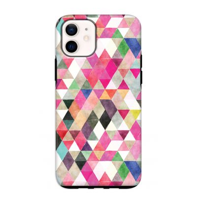 Gekleurde driehoekjes: iPhone 12 mini Tough Case