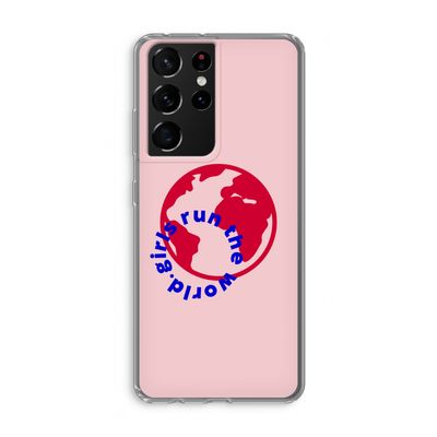 Run The World: Samsung Galaxy S21 Ultra Transparant Hoesje
