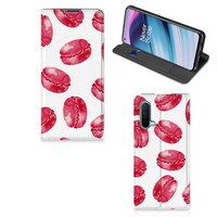 OnePlus Nord CE 5G Flip Style Cover Pink Macarons