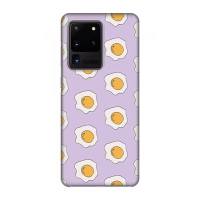 Bacon to my eggs #1: Volledig geprint Samsung Galaxy S20 Ultra Hoesje