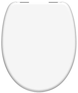 Schutte Duroplast WC-bril WHITE met soft-close | wit
 - 82100 82100