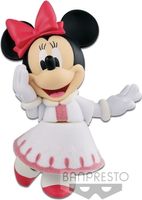 Disney Characters Fluffy Puffy Figure - Minnie (Ver. A)