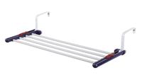 Leifheit 81410 radiator/balkon droogrek quartett 2m Leifheit 81410 radiator/balkon droogrek quartett 2m