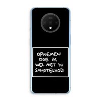 Schotelvod: OnePlus 7T Transparant Hoesje