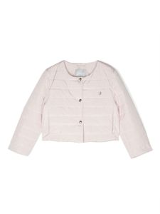 Herno Kids veste à boutons pression - Rose