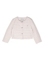 Herno Kids veste à boutons pression - Rose