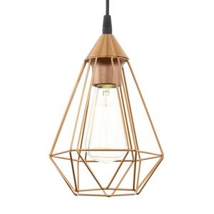 Eglo Hanglamp Tarbes 17cm koper 94193