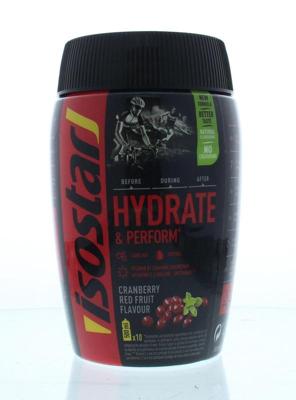 Isostar Hydrate & perform cranberry red fruit