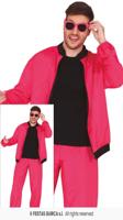 Neon Pink Tracksuit Heren Neon Pink Tracksuit Heren
