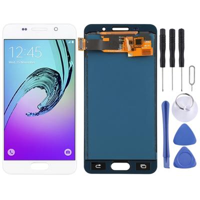 LCD-scherm en digitizer volledige assemblage (TFT-materiaal) voor Galaxy a3 (2016) A310F A310F/DS A310M A310M/DS A310Y (wit)