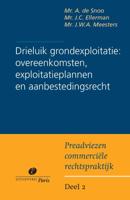 Drieluik grondexploitatie: overeenkomsten, exploitatieplannen en aanbestedingsrecht (Paperback)
