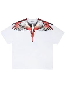 Marcelo Burlon County of Milan t-shirt en coton à imprimé Wings - Blanc