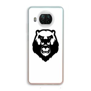 Angry Bear (white): Xiaomi Mi 10T Lite 5G Transparant Hoesje