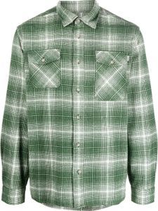 Woolrich chemise boutonnée à carreaux - Vert