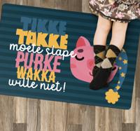 Vinyl vloerkleed baby slaapliedje Purk