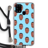 Kanye Call Me?: Samsung Galaxy M31 Transparant Hoesje met koord