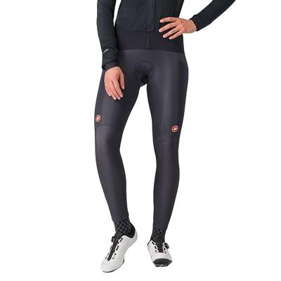 Castelli Sorpasso RoS fietsbroek lang dark gray dames