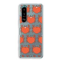 Krab: Sony Xperia 5 III Transparant Hoesje