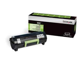 Lexmark 502 tonercartridge 1 stuk(s) Origineel Zwart