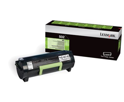 Lexmark Tonercassette 502 Origineel Zwart 1500 bladzijden 50F2000