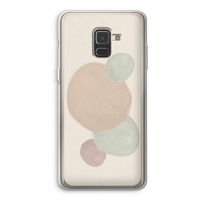 Geo #9: Samsung Galaxy A8 (2018) Transparant Hoesje