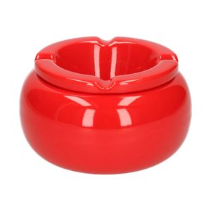 Ronde stormasbak rood 11 cm