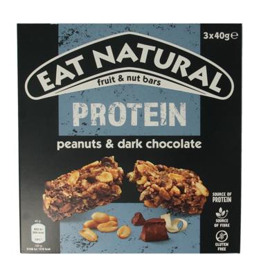 Crunchy pinda choco 3 x 40 gram