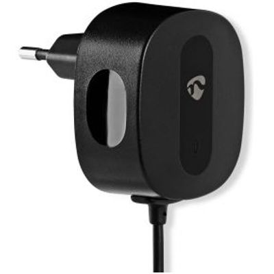 Wandoplader | 3,0 A | Vaste kabel | USB-C | Zwart