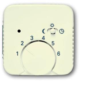 Busch-Jaeger 2CKA001710A3555 Temperatuurregelaar Afdekking Duro 2000 SI Crème-wit, Parel-wit 1 stuk(s)