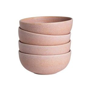 by fonQ Mixed Ceramics Kommen 4st. - Ø 15 cm - Dusty Rose
