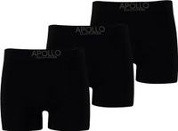 3 pak Apollo seamless heren boxer zwart-XL
