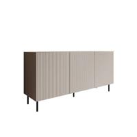 Meubella Dressoir Alex - Beige - 156 cm