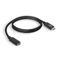 ACT AC7412 USB-kabel 2 m USB 3.2 Gen 1 (3.1 Gen 1) USB C Zwart - thumbnail