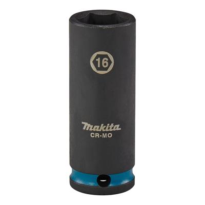 Makita E-16330 Impact Black Krachtdop 3/8" lang | 16 mm