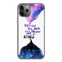 Stars quote: iPhone 11 Pro Transparant Hoesje