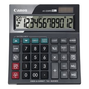 Canon AS-220RTS calculator Desktop Rekenmachine met display Zwart