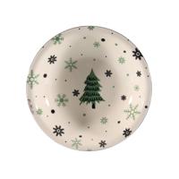 Diepbord everlands kunstkerstboom deco Ø21cm