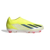 adidas X Crazyfast Elite Veterloze Gras Voetbalschoenen (FG) Kids Geel Zwart Wit