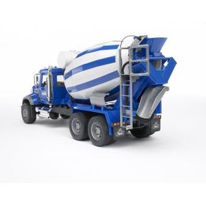 bruder MACK Granite truck met betonmixer modelvoertuig 02814