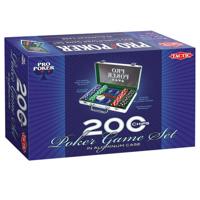 Tactic pokerkoffer, 200 chips