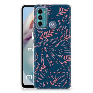 Motorola Moto G60 TPU Case Palm Leaves