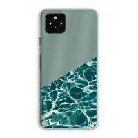 Weerkaatsing water: Google Pixel 5a 5G Transparant Hoesje