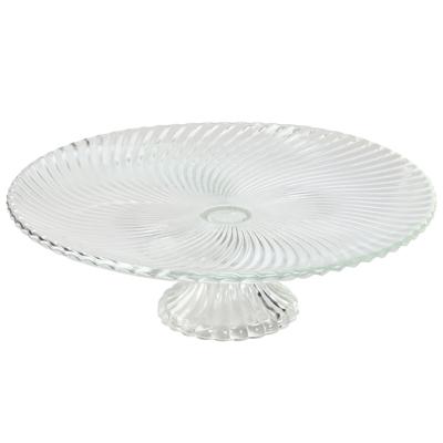 Dinerbord Home ESPRIT Transparant Kristal 31 x 31 x 9,5 cm