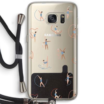 Dancing #3: Samsung Galaxy S7 Transparant Hoesje met koord