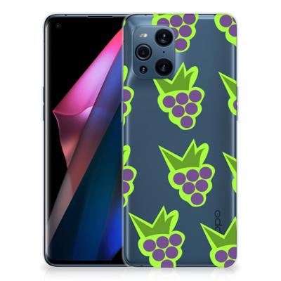 OPPO Find X3 | X3 Pro | Siliconen Case | Druiven