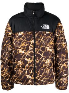 The North Face veste bomber à motif abstrait - Noir