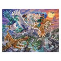 Ravensburger Legpuzzel auf dem pegasus durch die lufte, 2000st.