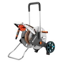 GARDENA CleverRoll M Easy Metall Set 18547-20 Slangwagen 13 mm 25 m 1/2 inch 1 stuk(s) Zilver